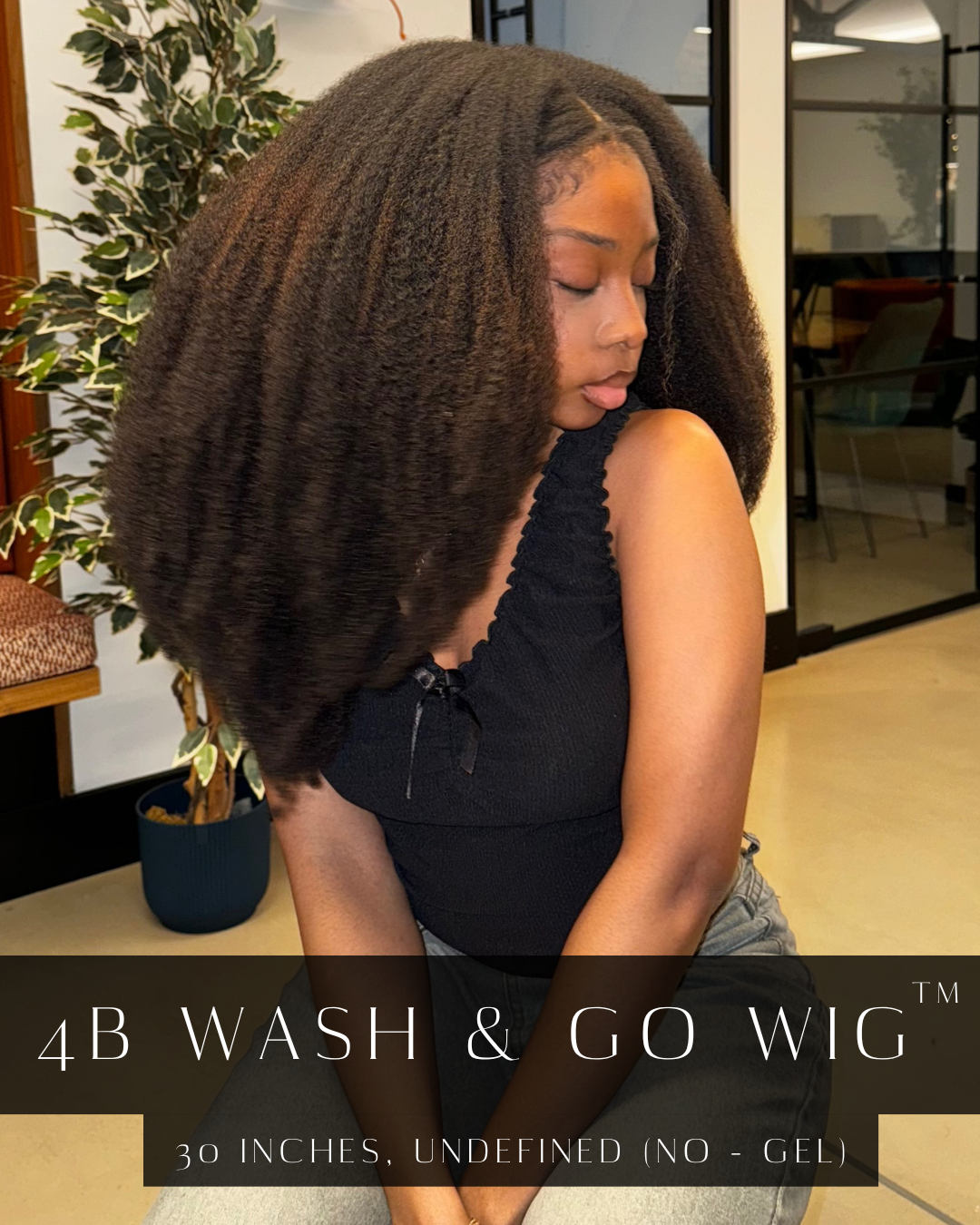 4B, V-Part, Wash & Go Wig ™